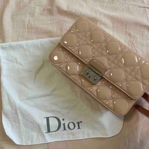 Christian Dior miss dior flap bag